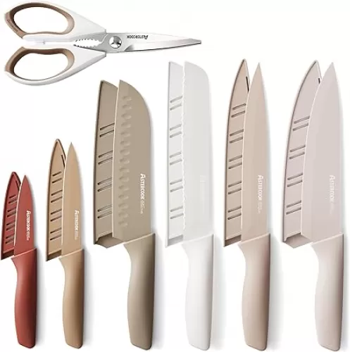 If someone in your life really value food and love to cook and cut than this chef knife set is perfect gift for him or her. This is an idea gift for weddings, housewarmings, or holidays. Every person has some chef skill love with this sleek, sharp, and durable knife sets.
