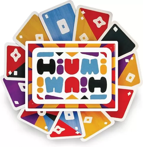 Card Game Hiumi | Fast & Fun Family Game Night for 2–4 Players, Strategic Color Set-Building and Sabotage, Quick 10-Minute Play for Everyone Ages 8+, Easy to Learn, Competitive and Portable Gift