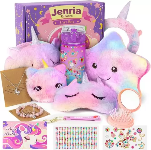 Jenria Unicorn Gifts for Girls, Birthday Gifts for Girls Age 3 4 5 6 7 8 9 10 Years Old Girl Birthday Gift Ideas, Girls Toys Age 6-8, Unicorn Toys for Daughter, Niece