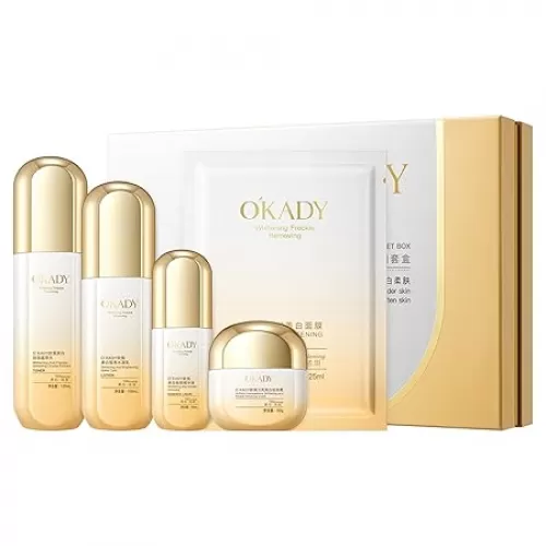 Skin Care Set, Facial Skin Care Set with NIACINAMIDE, Anti-Wrinkle, Hydrating, Soothing, Valentine