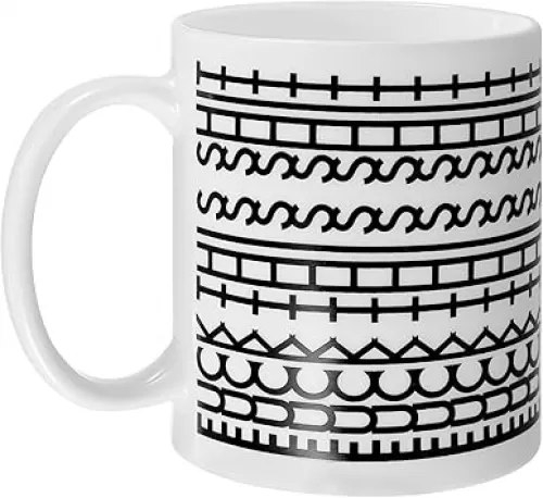 Funny Hidden Message Ceramic Coffee Mug，Coffee Lover White Elephant Gifts for Adults Women Men，Unique Office Prank Gag Gifts for Coworkers Birthday Christmas