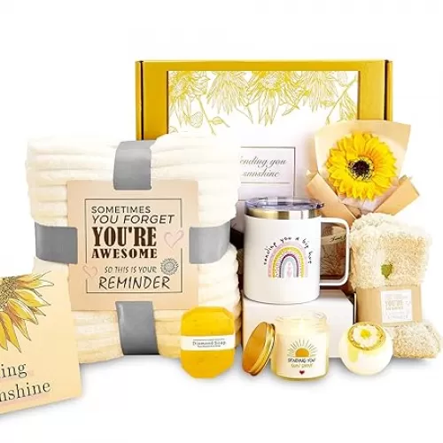 Get Well Soon Gifts for Women After Surgery Get well Baskets Feel Better Spa Gifts Care Package for Mom Her Wife Friend Grandma