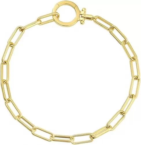 gorjana - Parker Bracelet 7 1/4” - 18K Silver or Gold-Plated - Ideal Gift Packaging - Everyday Stack, Layering with Other Jewelry
