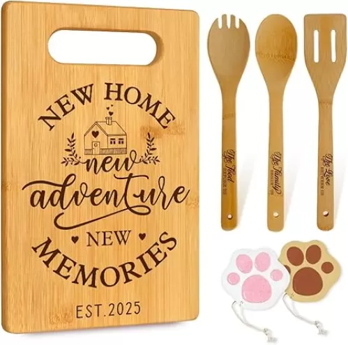Housewarming Gifts New Home for Women Men Couple, New Home New Adventure New Memories, Ideas New Apartment Gifts, Best Housewarming gifts 2025 for Mothers Day-12