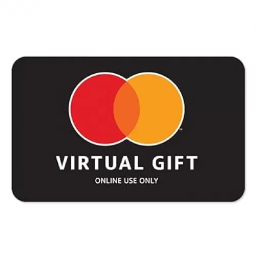 Mastercard Virtual $100 eGift Card (plus $5.95 purchase fee) – For Online Use Only