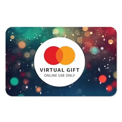 Mastercard Virtual $25 eGift Card (plus $3.95 purchase fee) – For Online Use Only
