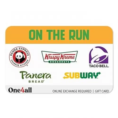 Multi-Brand Choice Cards On the Run eGift Card