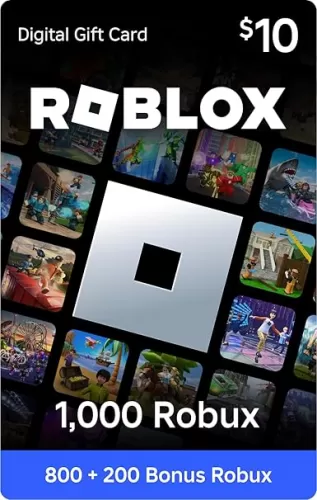 Roblox Digital Gift Card - 1, 000 Robux [Includes Exclusive Virtual Item] [Digital Code]