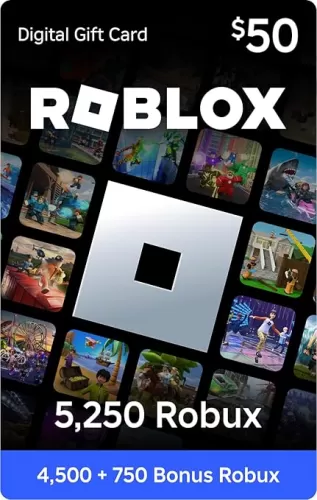 Roblox Digital Gift Card - 5, 250 Robux [Includes Exclusive Virtual Item] [Digital Code]