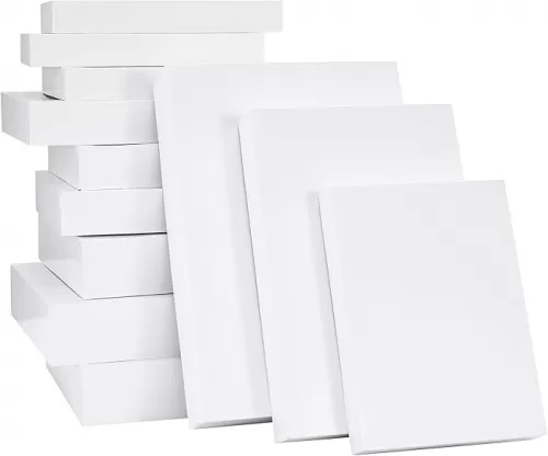 SUNCOLOR 12 Pack White Gift Boxes with Lids Assorted Sizes (4 Boxes 11", 4 Boxes 14", 4 Boxes 16") – Premium Set of Small, Medium, and Large Boxes for Presents, Packaging, and Storage