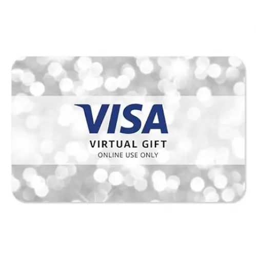 Visa Virtual $25 eGift Card (plus $3.95 Purchase Fee) - For Online Use Only