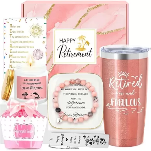 Retirement Gifts: Best Ideas for Women - Classy & Funny Options for Coworker, Teacher, Nurse, Mom, Boss