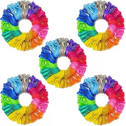 500 Pcs Balloons Assorted Color, Rainbow Birthday Balloons Bulk Pack of Strong Latex Balloon for Birthday Wedding Anniversary Party Decorations