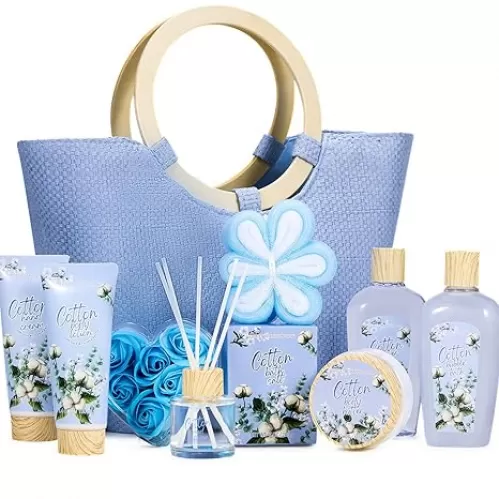 Green Canyon Spa Gift Baskets for Women, Spa Sets for Her, Bath Sets for Women Gift, Spa Gift Basket Sets with Shower Gel, Body Lotion, Mothers Day Gifts for Her