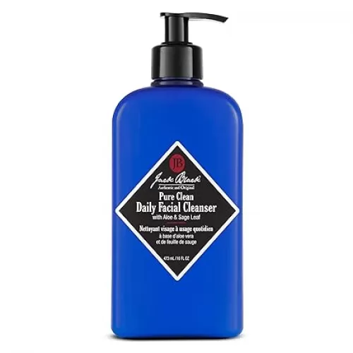 Jack Black Pure Clean Daily Facial Cleanser for Men - Mens Face Wash, Jack Black Face Wash Men