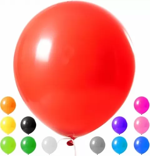 Koogel 15 PCS Large Latex Balloons, 36 Inch Big Assorted Color Balloons for Birthday Wedding Carnival Anniversary Party Decorations