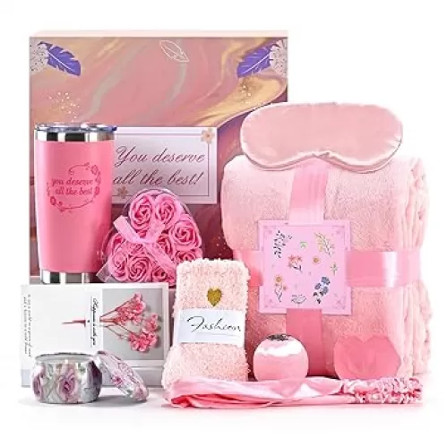 Luxury 10-Piece Gift Basket, High-End Spa Set, Birthday Gifts, Mother