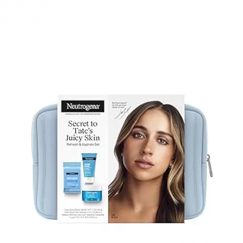 NEUTROGENA Refresh & Hydrate Skin Care Set, Gift Set with Tate McRae