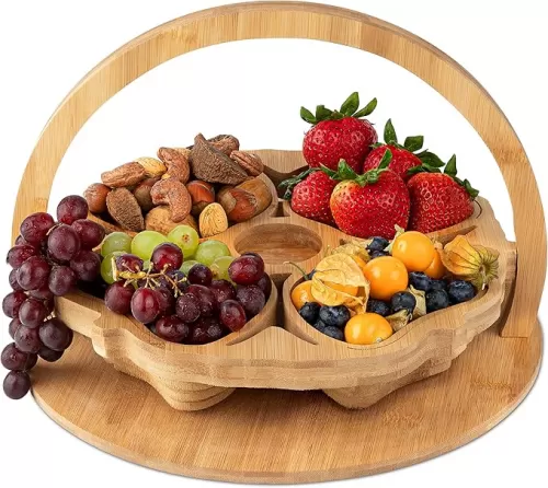 CherryPicked Nuts and Dried Fruit Basket Gift, Valentines Gift Ideas for Edible Food Delivery for Co-Workers Friends Husband Wife