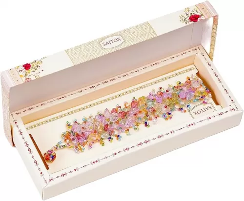 Gemstone Rakhi for Rakshabandhan & Bhaidooj, Beaded Rakhis for Indian Festivals, Gift for Brothers