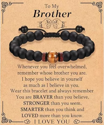 Gifts for Husband Brother Boyfriend Uncle Son Nephew Grandson Fiance Stepdad New Dad First Time Dad To Be Bracelet Gifts, Graduation Fathers Day Birthday Christmas Anniversary Valentines Day Gifts for Him Teen Boy Men