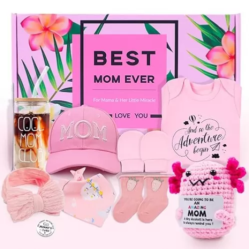 New Mom Gifts For Women - Pregnancy Gifts for Expecting First Time Mom - Baby Shower Gifts for Mom to Be