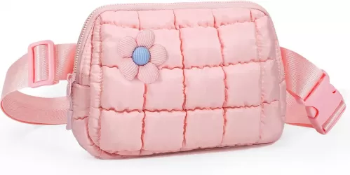 Puffy Crossbody Bag for Girls - 4 5 6 7 8 9 10 11 12 Year Old Girl Birthday Back to School Gift Purses Bag Cute Trendy Stuff