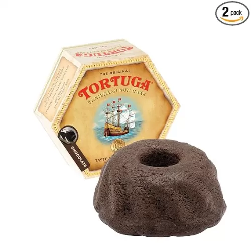 TORTUGA Caribbean Chocolate Rum Cake - 32 oz Rum Cake - The Perfect Premium Gourmet Gift for Gift Baskets, Parties, Holidays, and Birthdays - Great Cakes for Delivery
