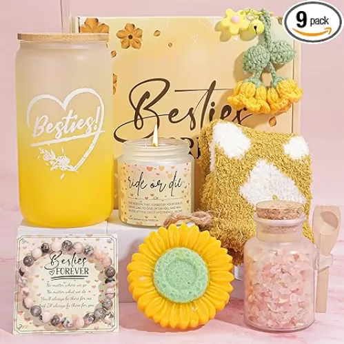Best Friends Gifts for Women, Best Friend Christmas Gift, Friendship Gifts for Bestie, Birthday Gifts for Friends Female Sister Gifts, Funny Best Friends Gifts for Women