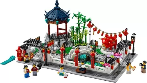 LEGO Spring Lantern Festival 80107 Building Kit; Collectible Lunar New Year Gift Toy for Kids, New 2021 (1, 793 Pieces)